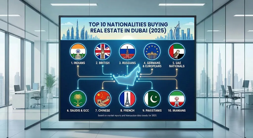 Top 10 Nationalities Buying Dubai Real Estate in 2025: A Global Report
