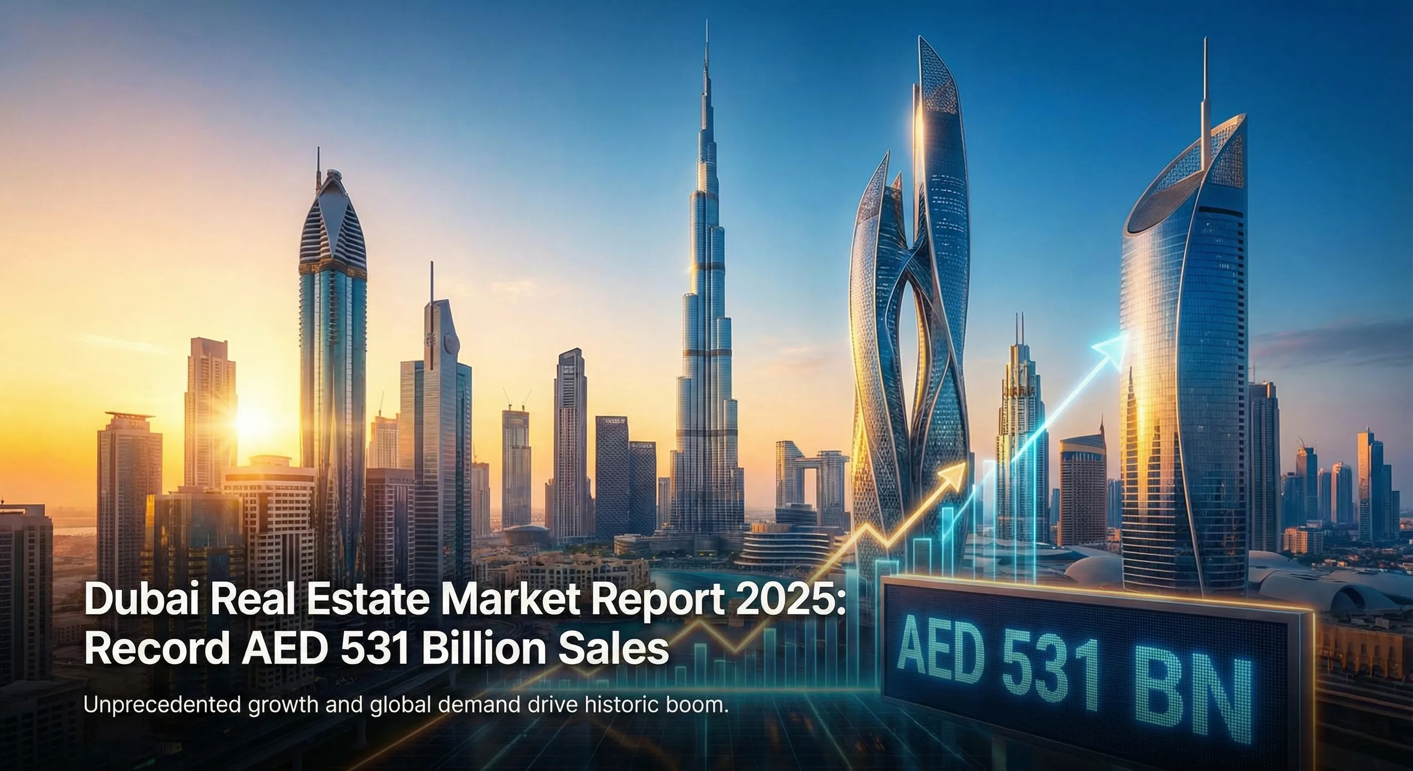 Dubai Real Estate Market Report 2025: Record AED 531 Billion Sales